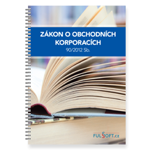 Zákon o obchodních korporacích 90/2012 Sb. v tištěné podobě - Verlag Dashöfer