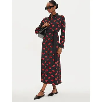 Dámské šaty Marella Košilové šaty Ramona 2423226133 Černá Regular Fit 38