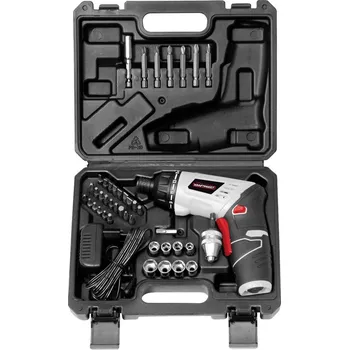 Vrtačka Dino KRAFTPAKET Multiplex 41-tlg aku šroubovák, 3.6 V, 1300 mAh Li-Ion vč. příslušenství, 130226