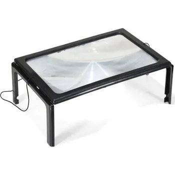 Čtecí/pracovní lupa A4 s rámečkem a LED…
