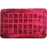 JAHU Kostka koupelnová předložka 50 x 80 cm vínová