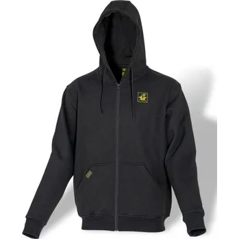 Rybářské oblečení Black Cat mikina Cat Zipper Černá Velikost: S