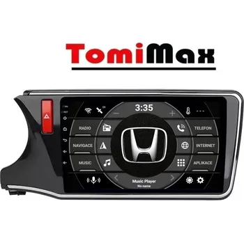 Auto Hi-Fi TomiMax Honda City Android 14 autorádio s WIFI, GPS, USB, BT HW výbava: 4 Core 2GB+32GB LOW - Model auta: Honda City 2014 - 2018, Velikost obrazovky: Dotyková obrazovka: 9"