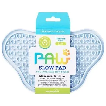 Miska pro psa PetDreamHouse lízací podložka Paw Lick Pad – světle modrá