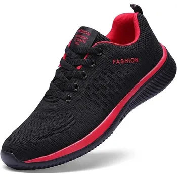 Pánské tenisky Pánské prodyšné tenisky Barva: Červená, Velikost: 39