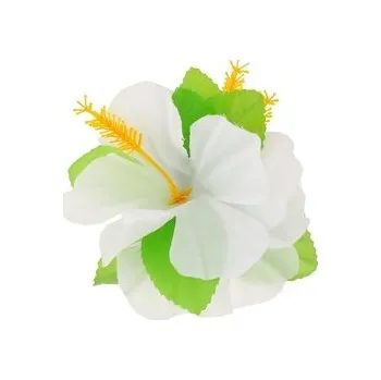 Party dekorace Spinka hawajska duża biała