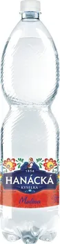 Voda Hanácká kyselka Malina jemně perlivá 1,5 l