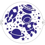 Decora stencil kruh Vesmír