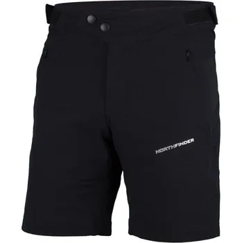 cyklistické kraťasy Northfinder Loke černé