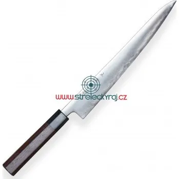 Kuchyňský nůž nůž Sujihiki / Slice 240 mm - Hokiyama - Tosa-Ichi - Dark Octagonal