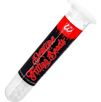 Karnevalový doplněk Termální hmota na zuby ve zkumavce