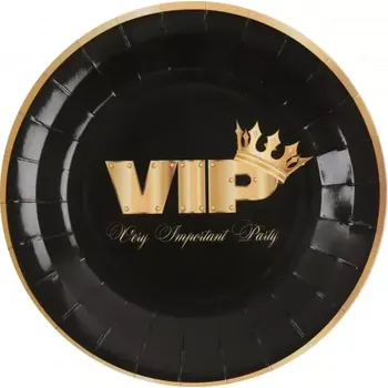 Talíř Papírové talíře - VIP - 22,5 cm 10 ks