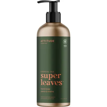Mýdlo Přírodní mýdlo na ruce 473 ml Patchouli and Black Pepper Super leaves™ | Essential oils