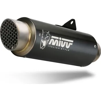 Výfuk pro motocykl Výfuk kompletní 1x1 MIVV GPpro B.035.LXBP Černá nerezová ocel