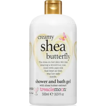 Sprchový gel Treaclemoon Shea Butterfly sprchový a koupelový gel 500 ml