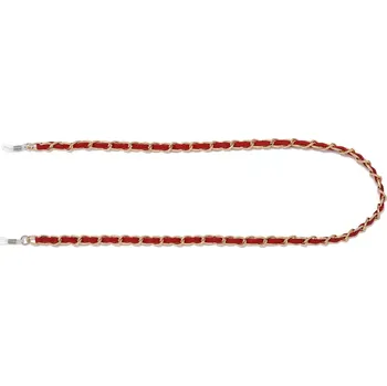 MONTANA EYEWEAR Polodrátěná šňůrka na brýle 413SS- červená