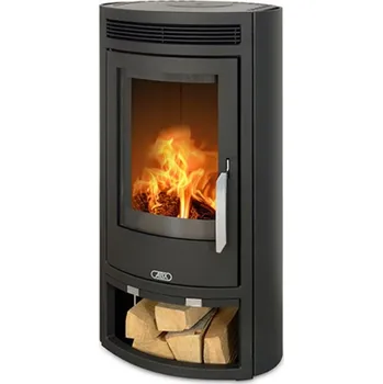 Krbová kamna ABX Kamna krbová Arktis 4, černý plech, 5kW