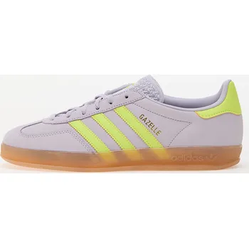 Dámské tenisky Tenisky adidas Gazelle Indoor W Silver Dawn/ Solar Yellow/ Gum EUR 36 2/3