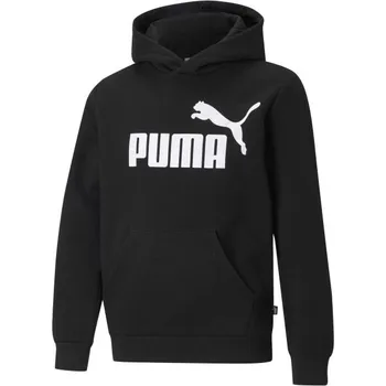 Chlapecká mikina Puma Essentials Big Logo Hoodie 128 Černá