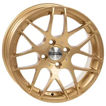 Alu kolo Alu kola INTER ACTION SPORT, 15x7 4x100 ET38, zlatá