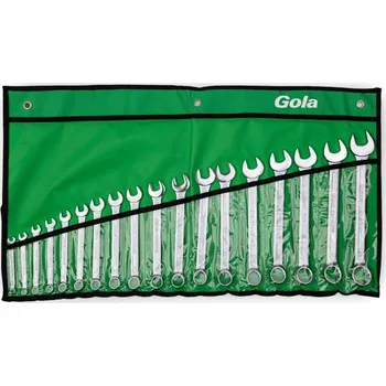 Klíč GOLA 600018 sada očkoplochých maticových klíčů, 18 dílů