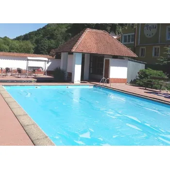 bazénová plachta Solární plachta Cornisun průhledná 4 x 7 m CORNISUN360