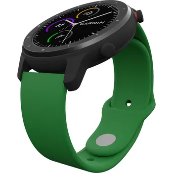 Strapido Jednobarevný náhradní řemínek 20mm Barevná varianta: Zelená