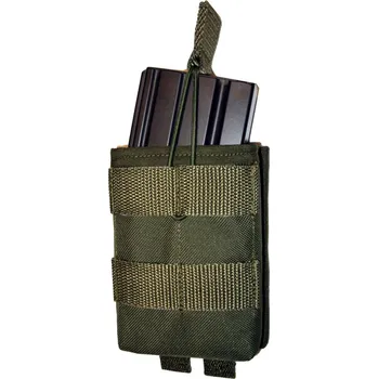Sportovní střelba Otevřená sumka M4 molle zelená (kapsa pro zásobník m4)