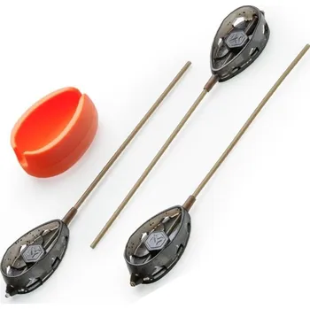 MIVARDI - Method Feeder set QMR Flat L Long 30 g + 40 g + 50 g + Formička