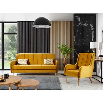 Sedací souprava Sedací souprava 3+1 LORETTO s čalouněním zadní části