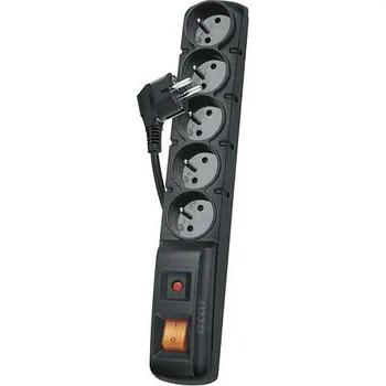 Acar F5/3m 5x220V černý+přep.ochr.