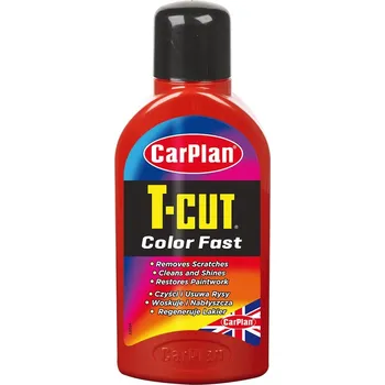 CarPlan PCF103 T-Cut Color Fast červená leštěnka 500ml kvalitní barevný autovosk