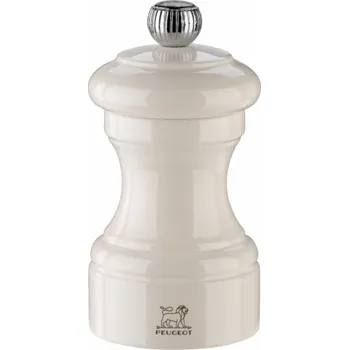 Kuchyňský mlýnek Peugeot Bistro Pfeffermühle 10 cm Elfenbein lackiert Holz