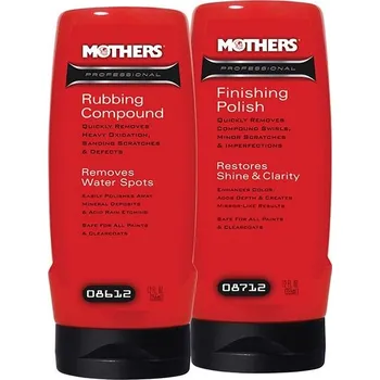 Autovosk Mothers | Professional Paint Restoration System - profesionální sada pro dokonalou obnovu laku - hrubší + jemná finišovací leštěnka (2 x 3