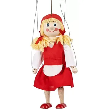 plyšák Loutka Karkulka 20 cm MÚ Brno