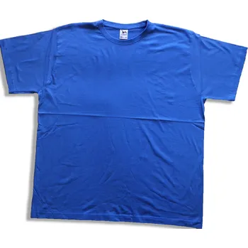 Pánské tričko BASIC Tričko jednobarevné pánské 3XL Barva: Modrá, Velikost: 3XL