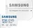 Samsung EVO Plus microSDXC 256 GB UHS-I U3 V30 160 MB/s + SD adaptér, 128 GB