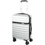 Bugatti Palubní cestovní kufr Corium S 49710043 stříbrný