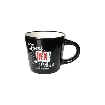 Nekupto Mini hrneček na kávu Začni den s úsměvem
