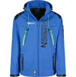 GEOGRAPHICAL NORWAY bunda pánská TECHNO softshell L modrá