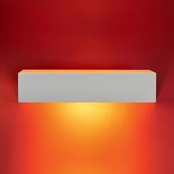 Nástěnné svítidlo Nástěnné svítidlo CEGIELKA 1xE14/12W/230V sádra/bílá