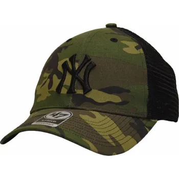 Módní doplněk 47 Značka 47 Brand New York Yankees MLB Branson Čepice B-CBRAN17GWP-CMJ Zelená