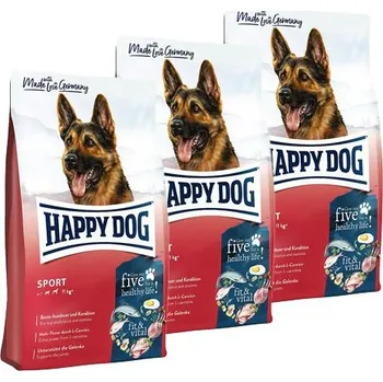 Krmivo pro psa Happy Dog Supreme Fit & Vital Sport Adult 3x14 kg