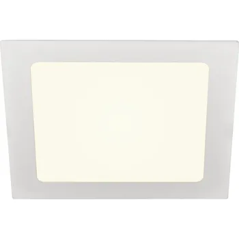 SLV SENSER 18 DL, vnitřní LED stropní zápustné svítidlo hranaté bílé, 4000 K 1004698
