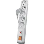 EMOS P53876 šedá 5 zástrček