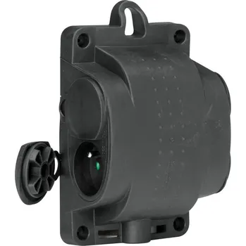 Elektrická zásuvka Legrand 050480, gumená 4-zásuvka