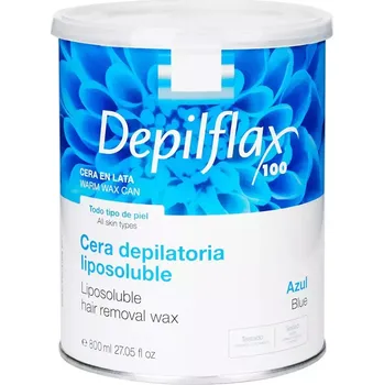 Přípravek na depilaci a epilaci Depilační vosk Depiflax azulen - nádobka 800 ml