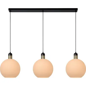 Lucide L344380361 závěsné stropní svítidlo JULIUS E27 + STOLNÍ OTOČNÝ VENTILÁTOR BERGEN - NASTAVITELNÝ, BÍLÝ