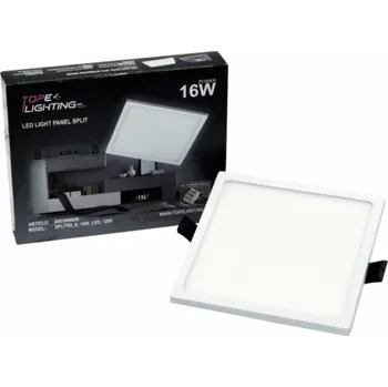 Závěsná lampa Tope Split, 16W, 4000°K, LED, bílá