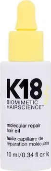 Vlasová regenerace K18 Hair Molecular Repair Hair Oil suchý olej proti krepatění